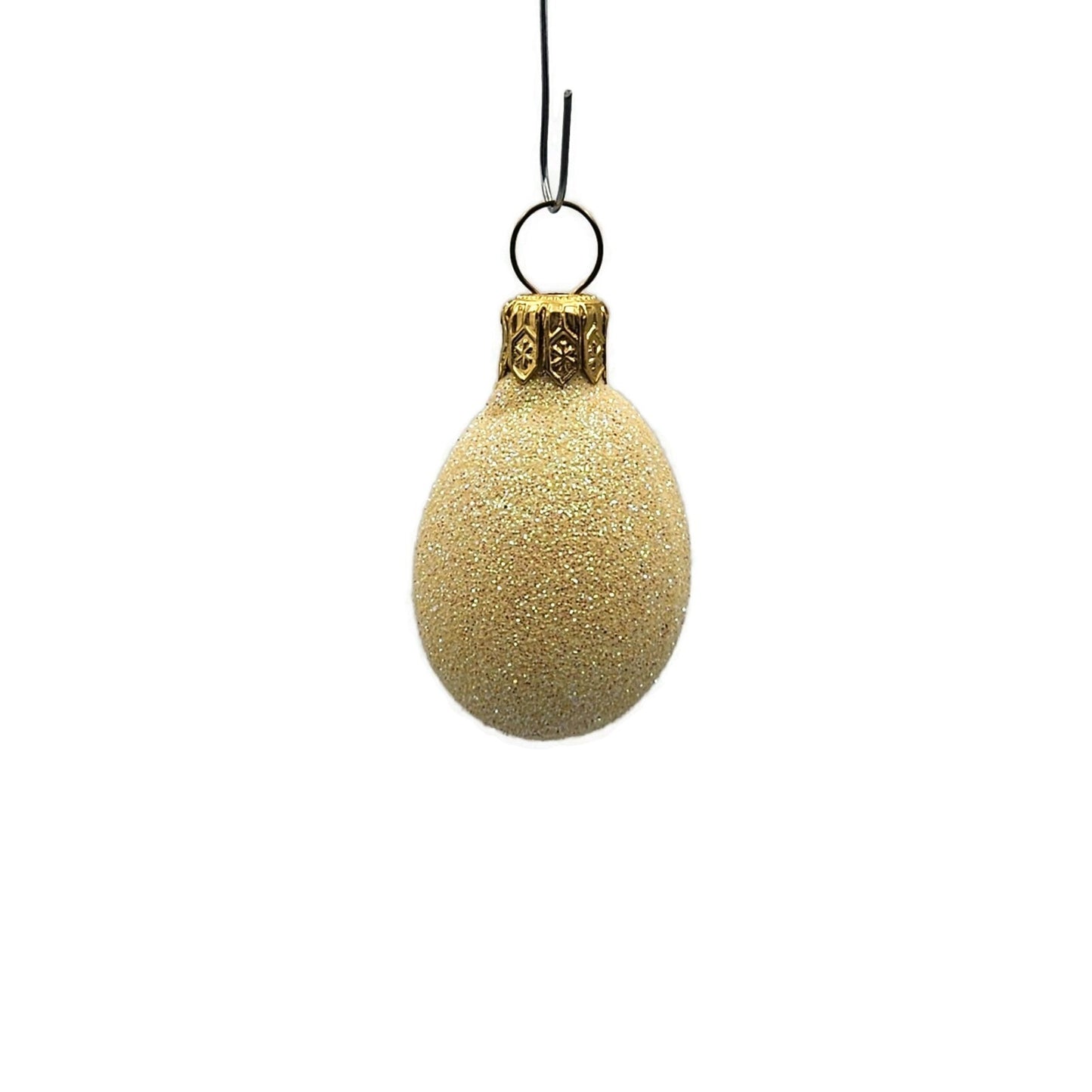 Patricia Breen Miniature Egg Little Clock Flowers Easter Christmas Tree Ornament