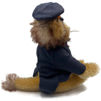 Steiff Golden Age Circus Lion Bandsman Trumpet Teddy Bear Limited Edition Box