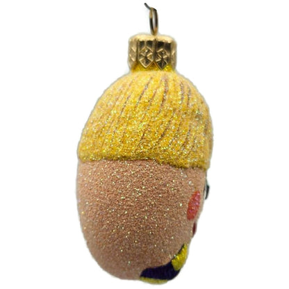 Patricia Breen Dracula Medallion Cyclops Glass Halloween Christmas Ornament 2413