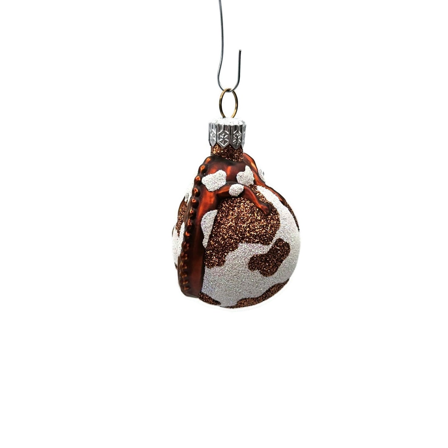 Patricia Breen Miniature Chameleon Cow Animal Print Christmas Tree Ornament