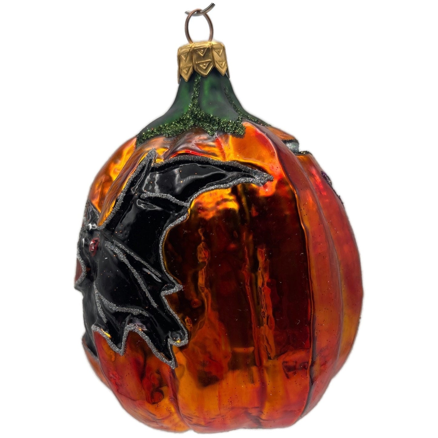 Slavic Treasures Baneful Bill Monster Pumpkin Bat Halloween Ornament 01-448-A