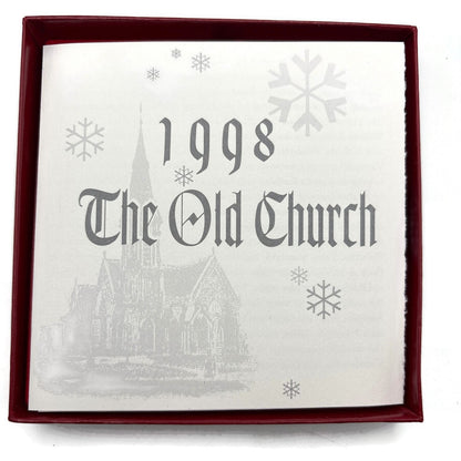 Portland Ornament 1998 The Old Church Gold Plated Michael Allen Harrison CD