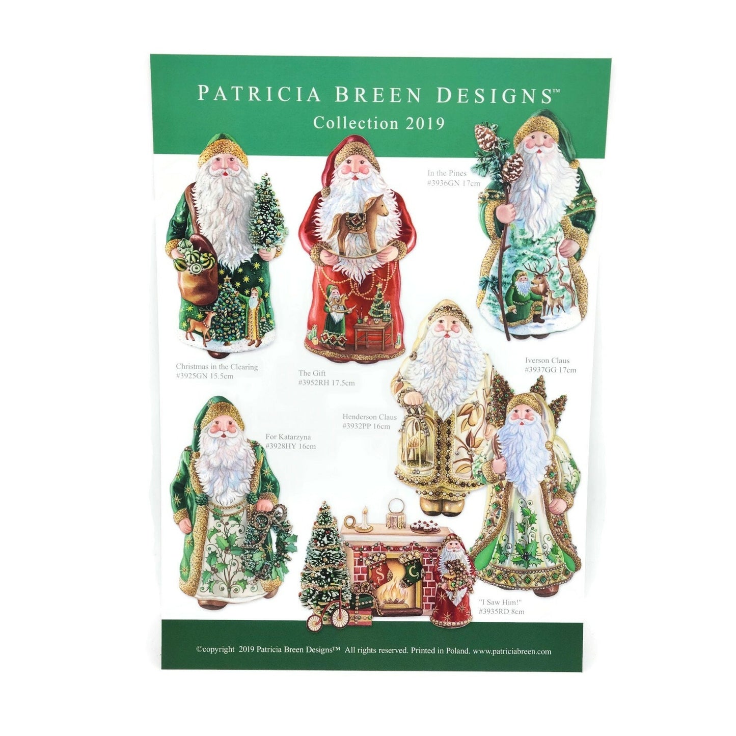 Patricia Breen Christmas Fall Holiday Ornament Catalog Collection 2019 Brochure