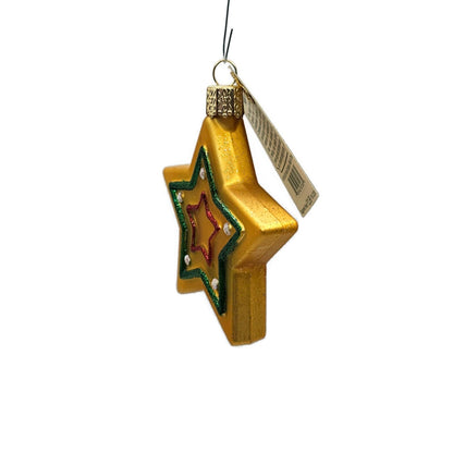 Old World Christmas Sugar Cookie Sweet Star Christmas Holiday Tree Ornament OWC