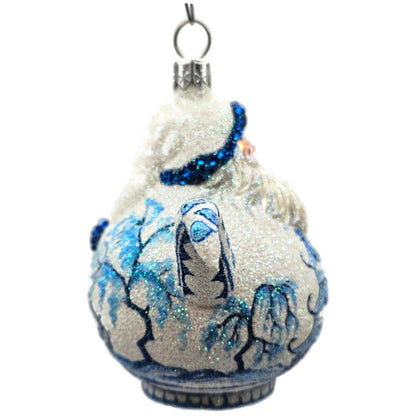 Patricia Breen And Cream Too Blue Willow Spring Christmas Tree Ornament CATZ