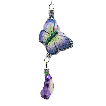 Patricia Breen Through the Spring Sky Violet Spring Christmas Holiday Ornament
