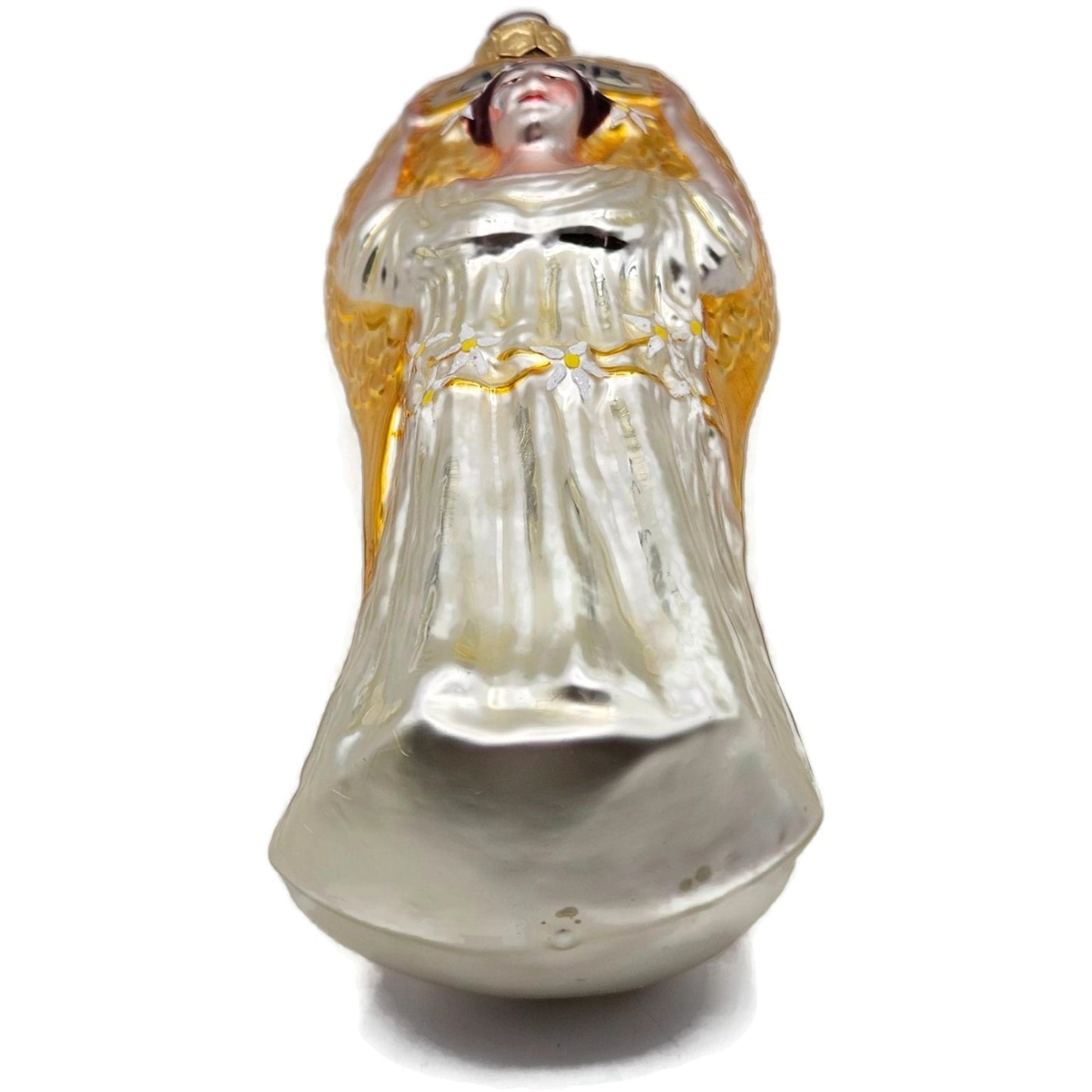 Patricia Breen Amor Angel Pearl Dress Gold Wings Christmas Tree Ornament Museum