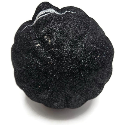 Patricia Breen Halloween Fanciful Pumpkin Black Silver Christmas Ornament 9812