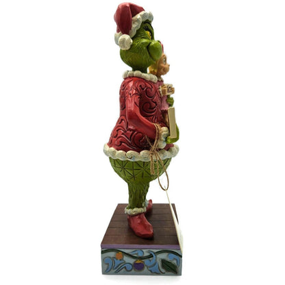 Jim Shore Dr. Seuss Grinch And Cindy Lou Naughty Nice Enesco Figurine 6015212