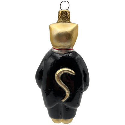 Patricia Breen Fiddling Cat Black Pants Hey Diddle Diddle Christmas Ornament