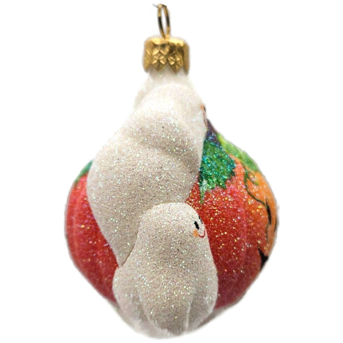 Patricia Breen Circle Of Spirits Pearl Ghosts Pumpkin Halloween Ornament 2410