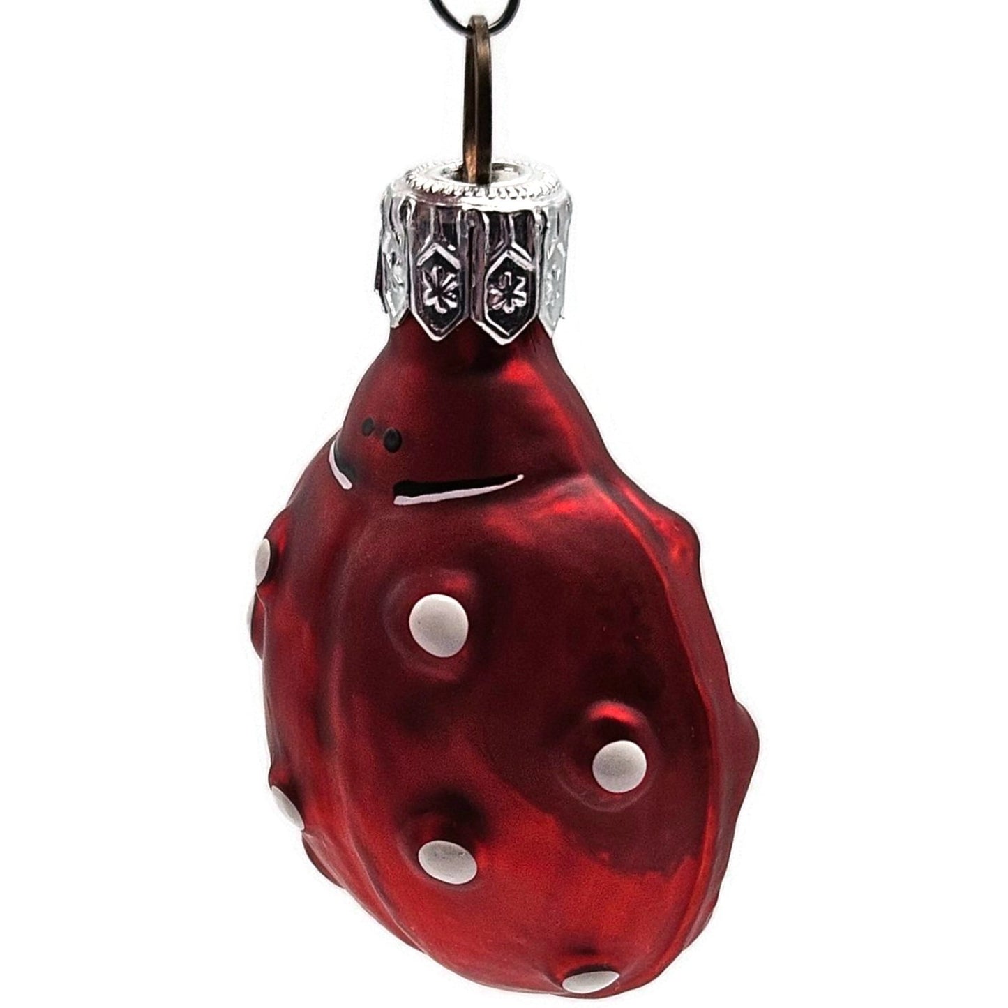 Patricia Breen Ladybug Red Polka Dot Closed Wing Spring Christmas Tree Ornament