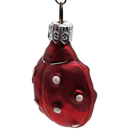 Patricia Breen Ladybug Red Polka Dot Closed Wing Spring Christmas Tree Ornament