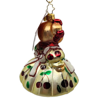 Christopher Radko Muffys Slice of Sweetness Bear Christmas Ornament 1022925