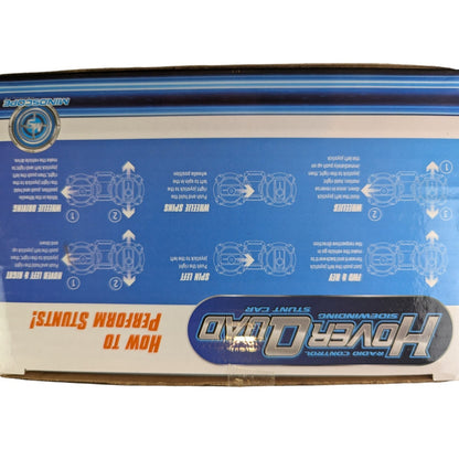 Mindscope Hover Quad Sidewinding Stunt Car Remote Control LED Lights Red NEW