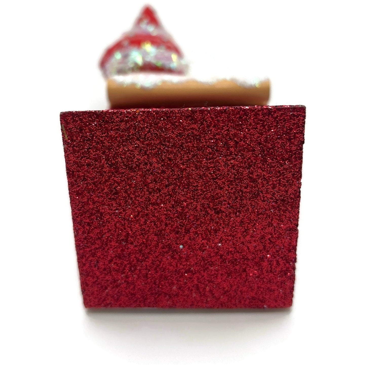 Patricia Breen Christmas Is Here Gingerbread Santa Snowflakes Standing Ornament