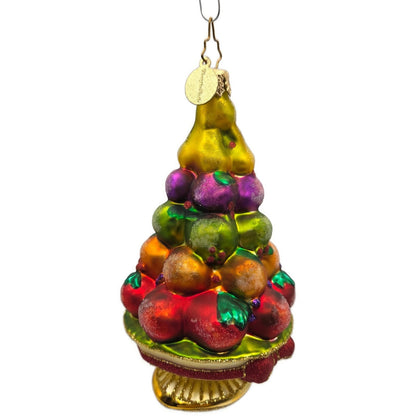Christopher Radko Ornament Healthy Holiday Fruit Topiary Diabetes Charity