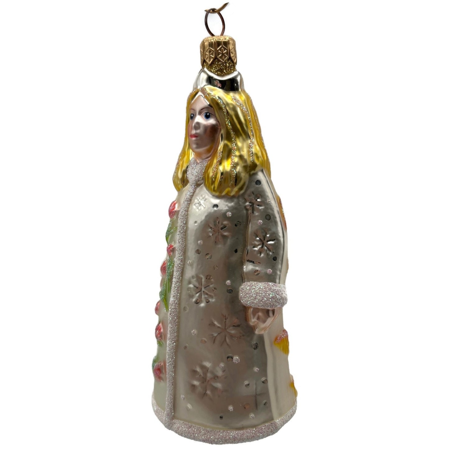 Patricia Breen Vivaldis Girl Pearl Four Seasons Floral Christmas Tree Ornament