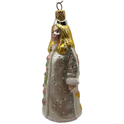 Patricia Breen Vivaldis Girl Pearl Four Seasons Floral Christmas Tree Ornament