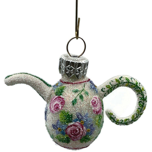 Patricia Breen Ornament Miniature Egg Surprise Teapot Easter Spring Christmas