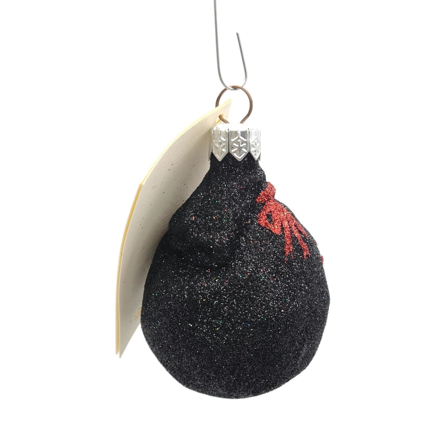 Patricia Breen Peppermint Sack Black Candy Canes Christmas Holiday Tree Ornament