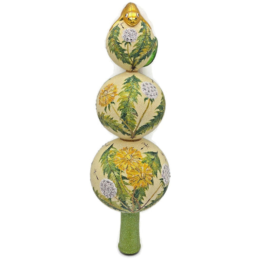 Patricia Breen Chameleon Finial Dandelion Amuck Spring Christmas Tree Topper