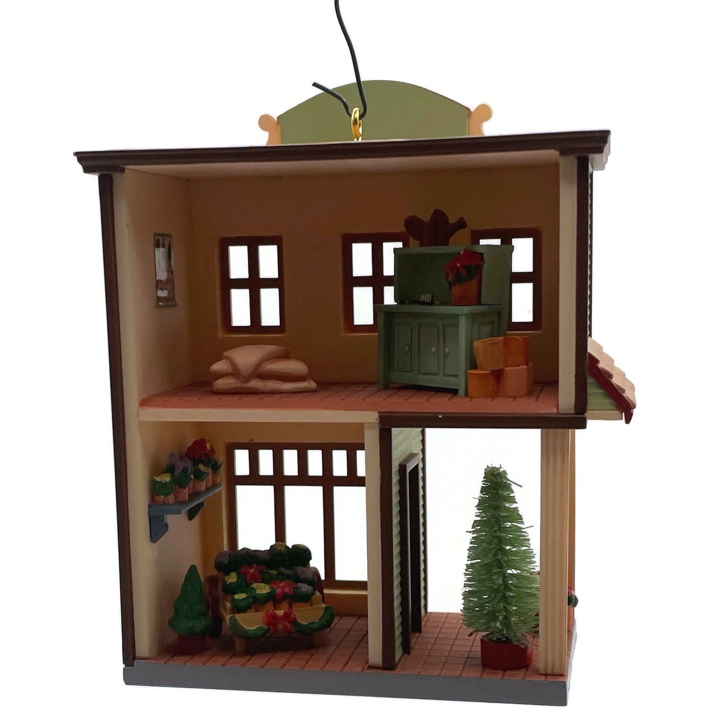 Hallmark Dons Nursery 2008 25th Anniversary Christmas Keepsake Ornament House