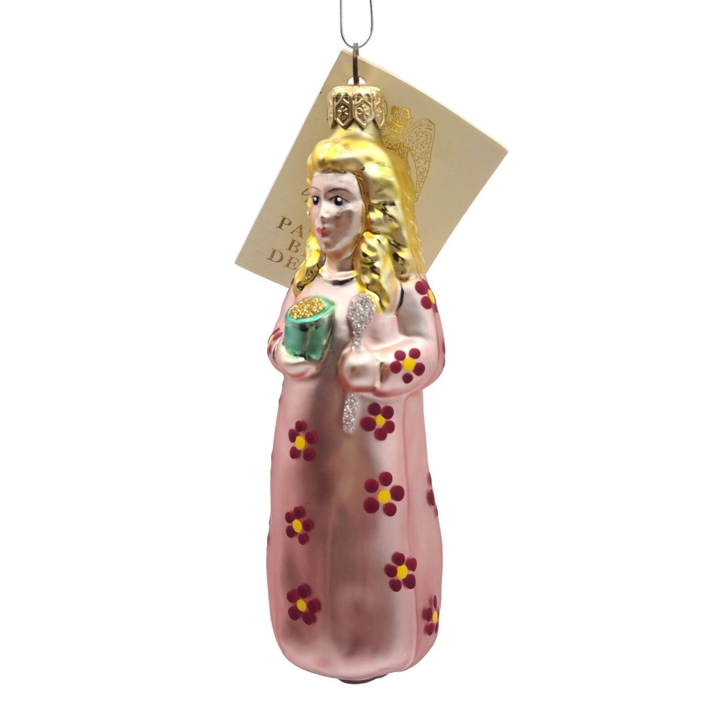 Patricia Breen Goldilocks Porridge Red Roses Christmas Holiday Tree Ornament