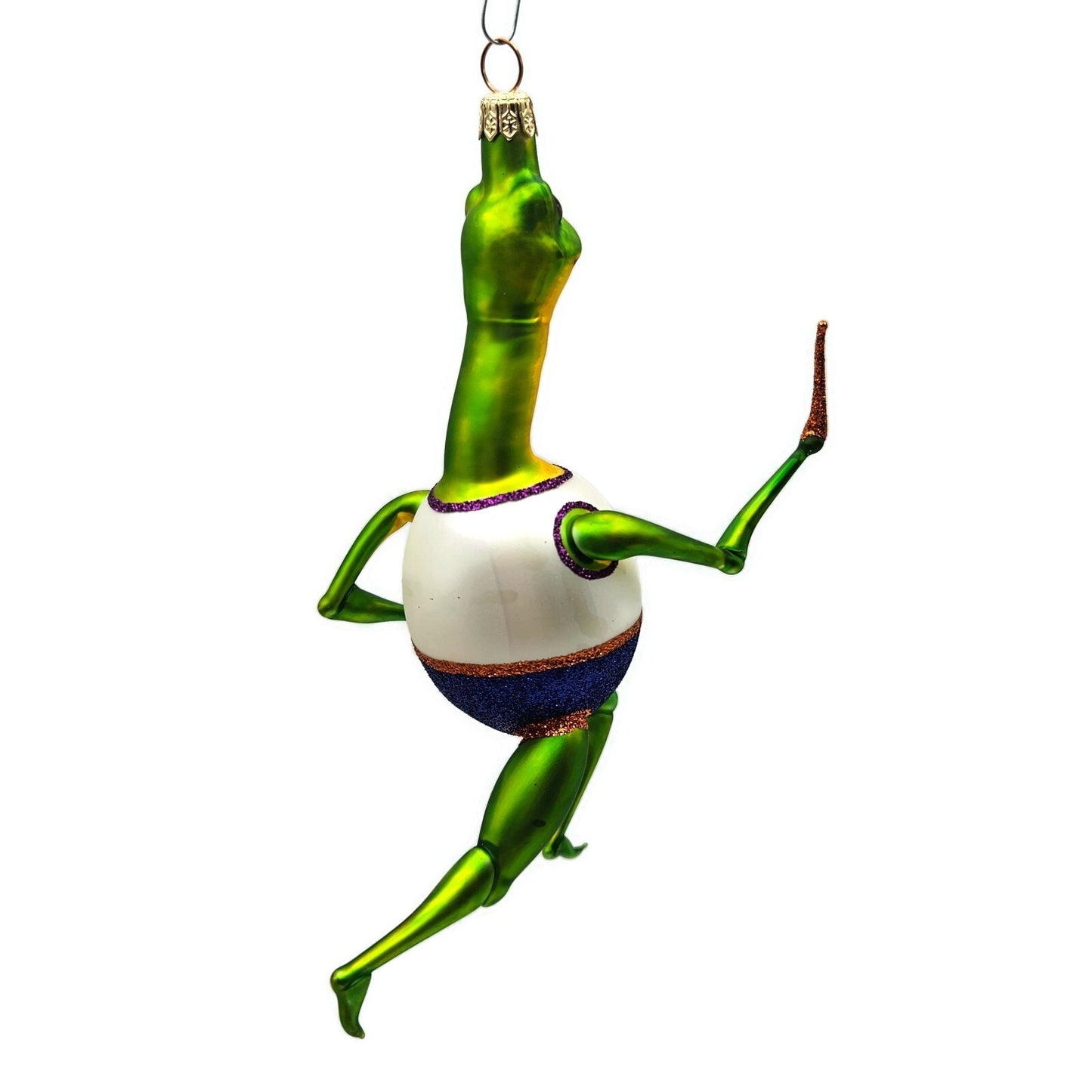 Slavic Treasures Frog Number 5 Halloween Christmas Tree Ornament 00405AFB