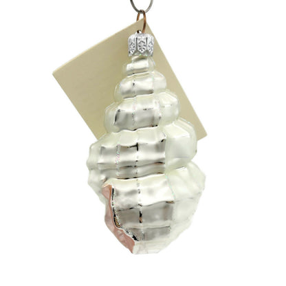 Patricia Breen Erics Shell Pearl Summer Aquatic Nautical Ocean Holiday Ornament