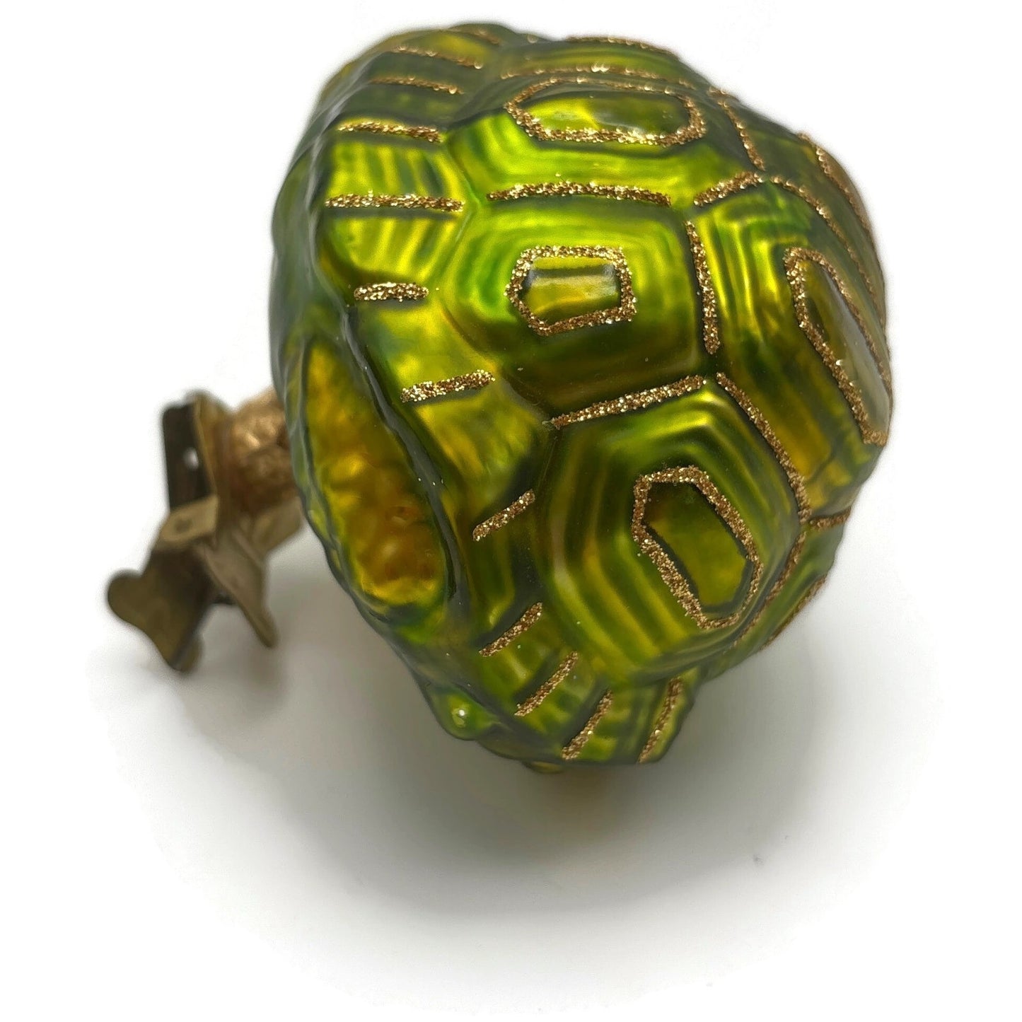 Patricia Breen Henris Turtle Art Green Animal Clip On Christmas Tree Ornament