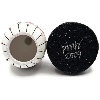 Patricia Breen A Most Elegant Bunny Cachette Black Floral Easter Holiday Signed