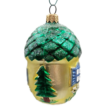 Patricia Breen Summer Acorn House No Garland Flowers Spring Christmas Ornament