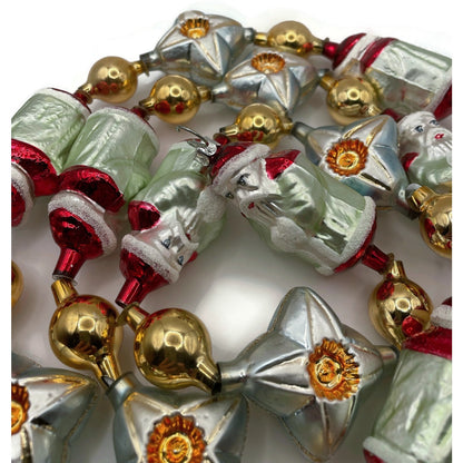 Christopher Radko Garland Santa Claus by Starlight Pearl Christmas Tree 94-451