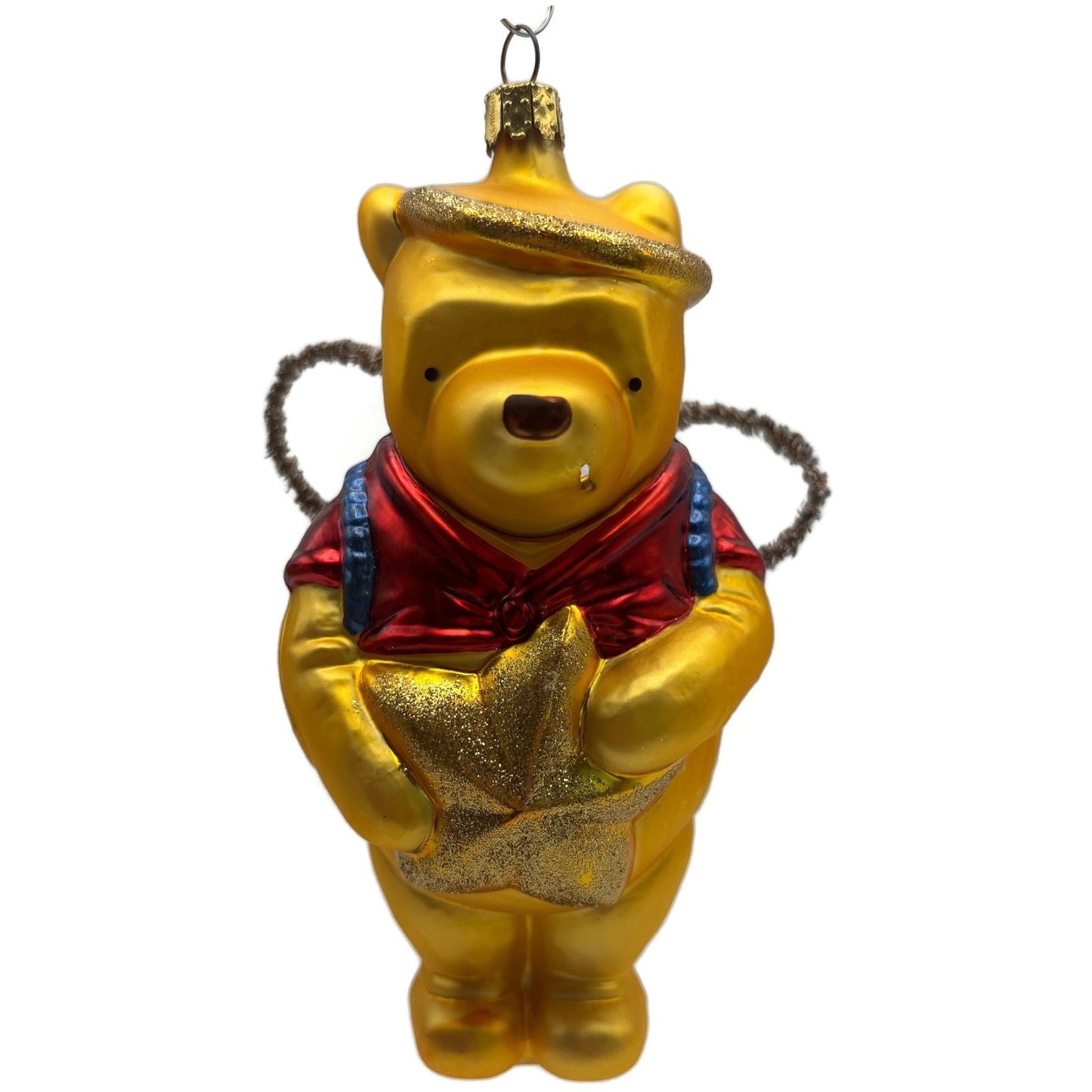 Winnie the Pooh Bear Angel Star Christmas Tree Ornament Midwest Of Cannon Falls