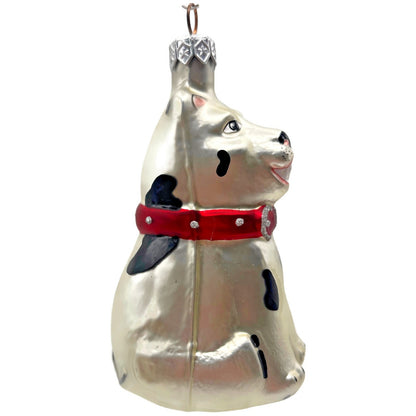 Patricia Breen Laughing Dog Pearl Hey Diddle Diddle Christmas Tree Ornament
