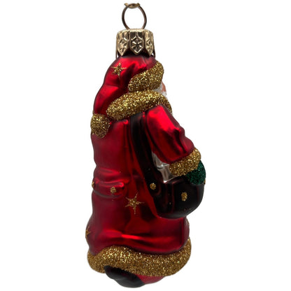 Patricia Breen Miniature Through The Rain And Snow Gold Stars Christmas Ornament