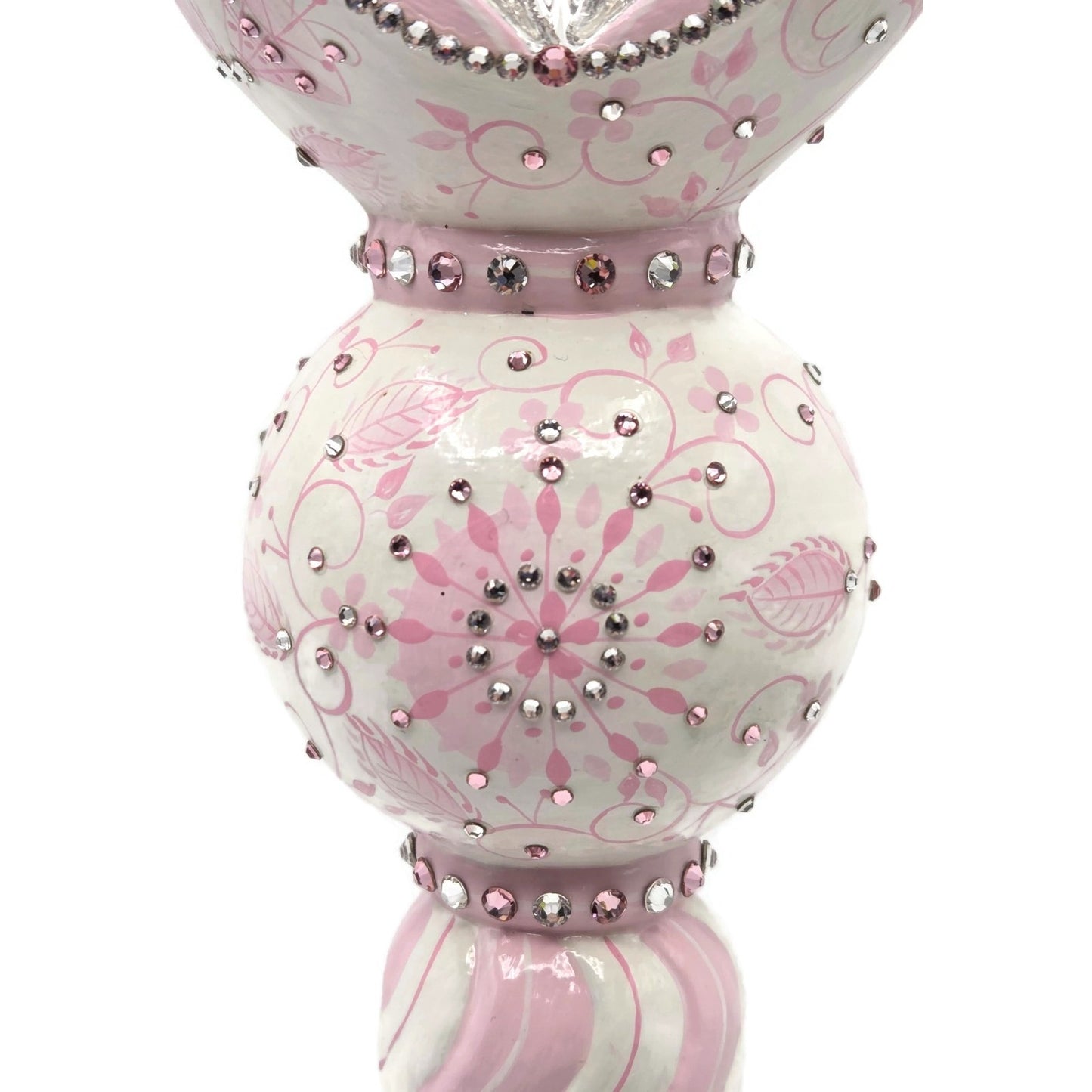 Patricia Breen Bedazzling Reflector Pink Reflector Christmas Ornament CATZ Rare
