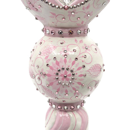 Patricia Breen Bedazzling Reflector Pink Reflector Christmas Ornament CATZ Rare