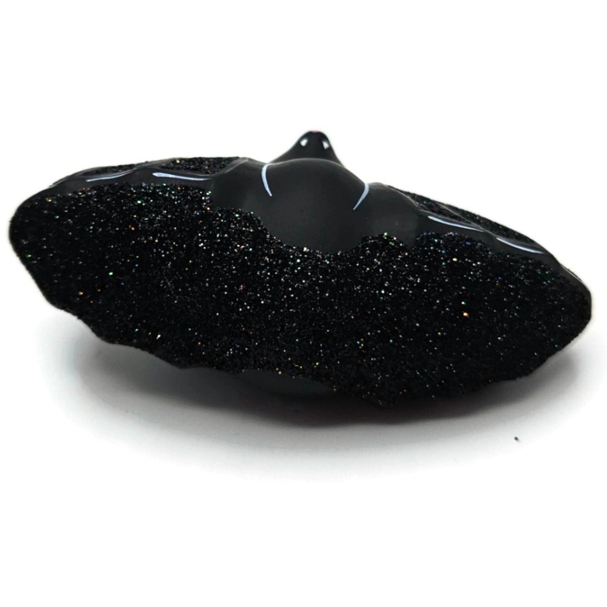 Patricia Breen Henry The Bat Black Glass Halloween Christmas Tree Ornament 2323