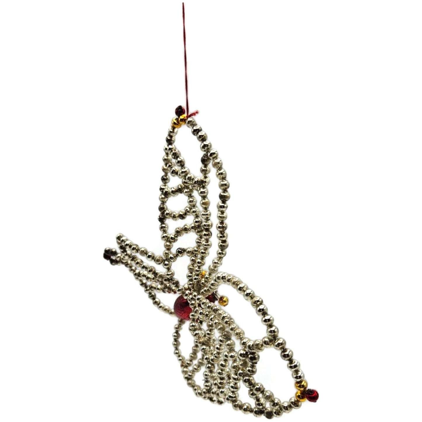 Christopher Radko Grand Monarch Beaded Butterfly Christmas Ornament 93-306-0