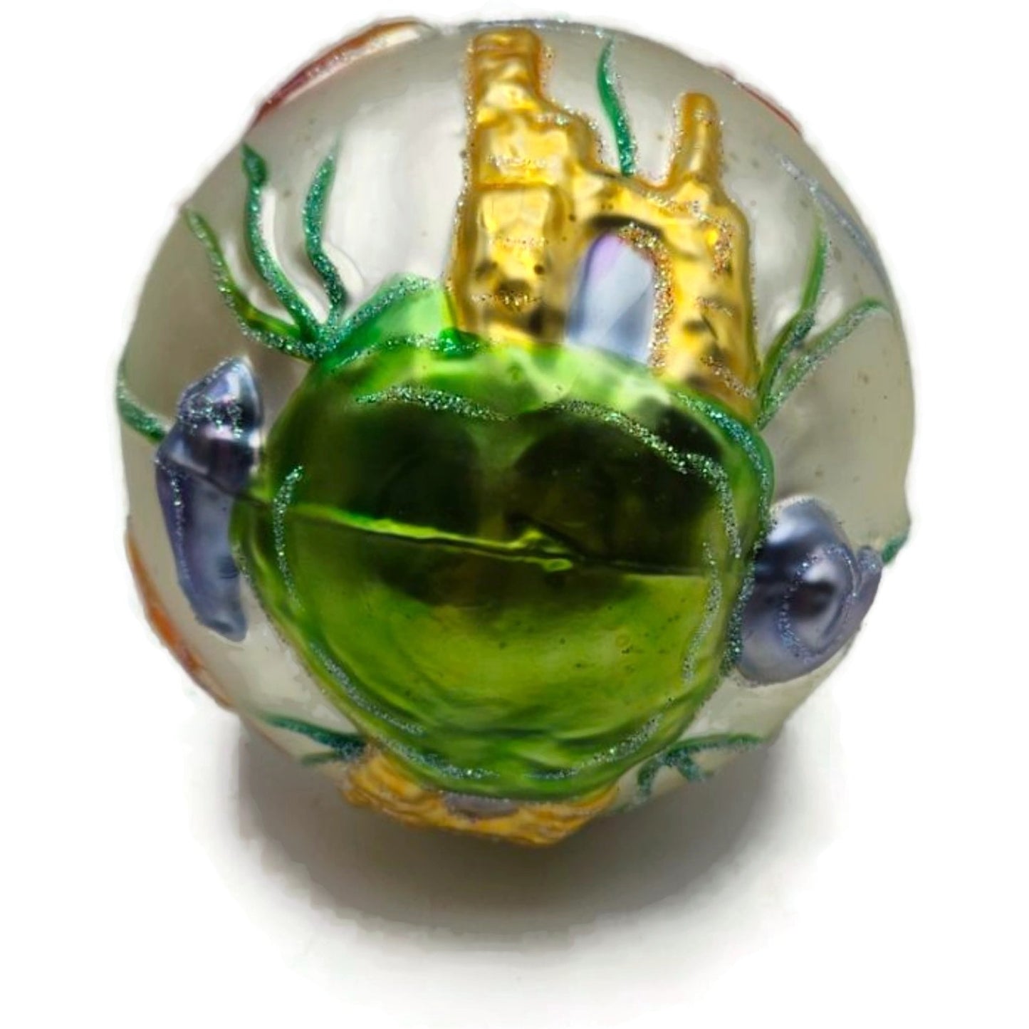 Patricia Breen Wish You Were Here Fishbowl Summer Nautical Christmas Ornament
