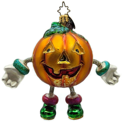 Christopher Radko Tricky Treats Pumpkin Halloween Christmas Tree Ornament