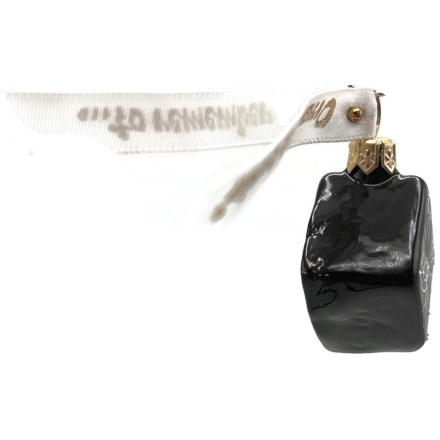 Truffle Candy Ornaments To Remember Black Glass Sweet Treat Christmas Ornament