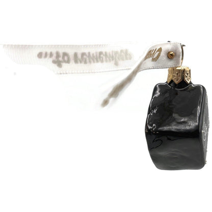 Truffle Candy Ornaments To Remember Black Glass Sweet Treat Christmas Ornament