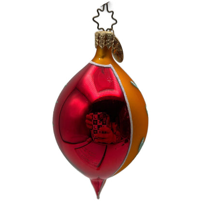 Christopher Radko Fantasia Kensington Glow Reflector Christmas Tree Ornament