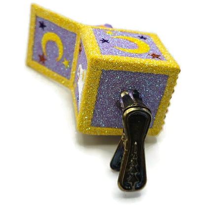 Patricia Breen Pop! Goes the Chameleon Purple Halloween Clip On Ornament CATZ