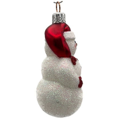 Patricia Breen Loving Snowman White Red Hearts Valentines Day Christmas Ornament