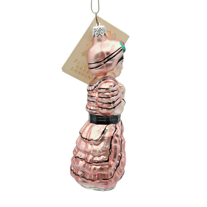 Patricia Breen Helene The Little Spanish Dancer Pink Christmas Tree Ornament