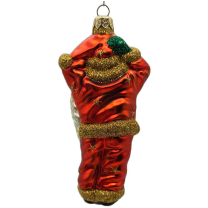 Patricia Breen Hold Onto Your Hat Star Santa Halloween Christmas Ornament 9721